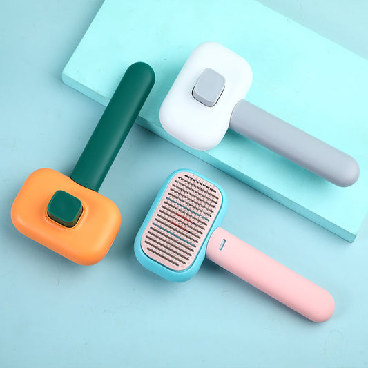 Peigne en acier inoxydable pour animaux de compagnie